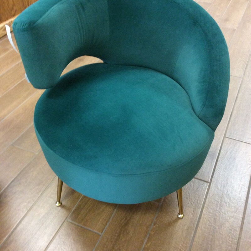 Velvet Mid Century Chair