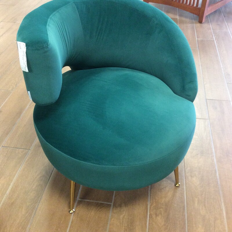 Velvet Mid Century Chair