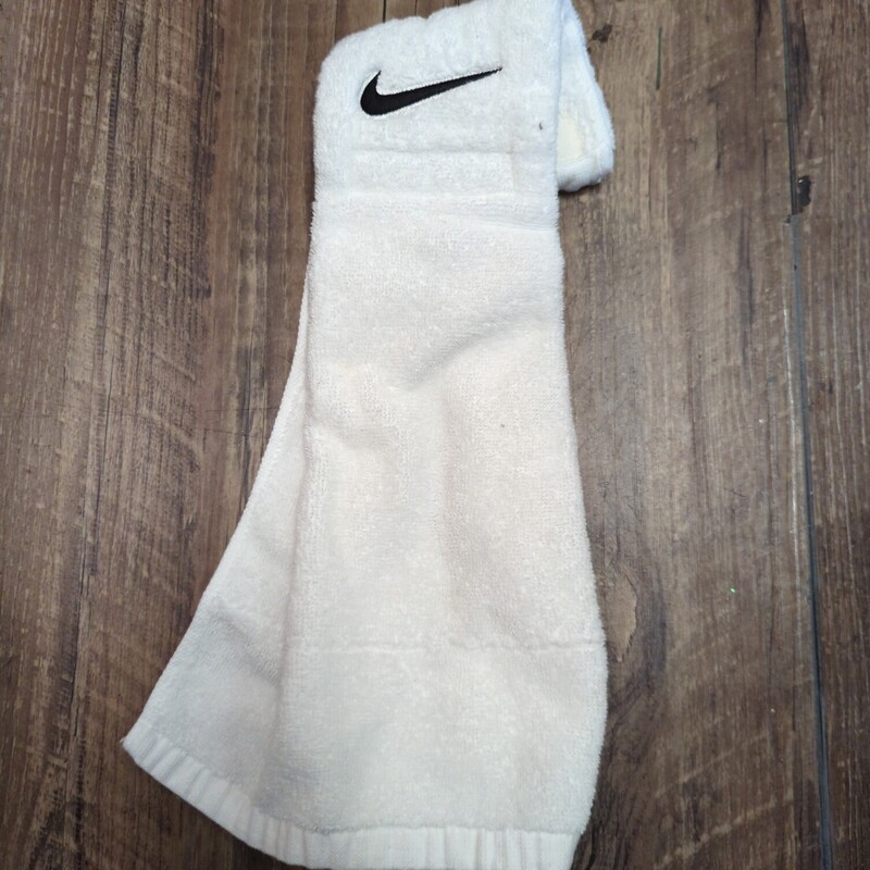 Nike Football Belt Towel, White, Size: Accessorie