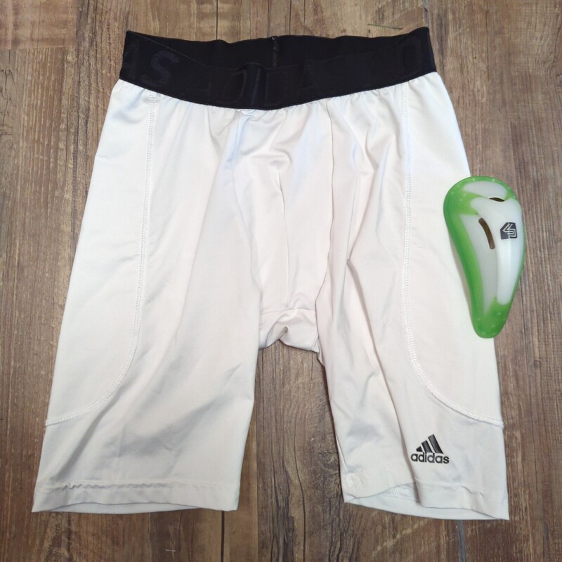 Adidas Football Short/Cup, White, Size: Youth L