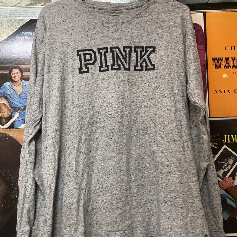 PINK, Grey, Size: M
