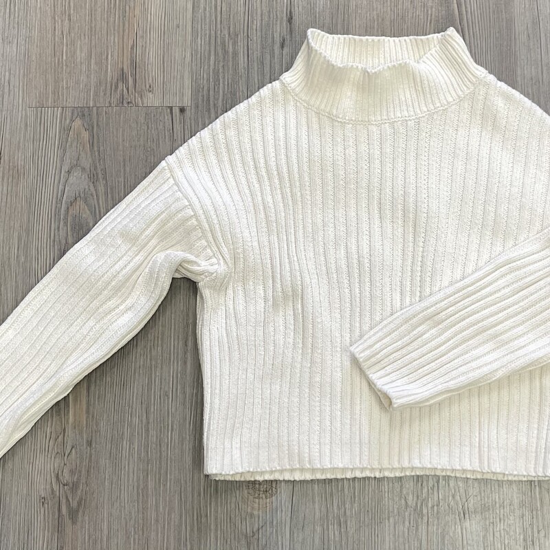 Zara Knit Sweater, Offwhite, Size: 8-9Y