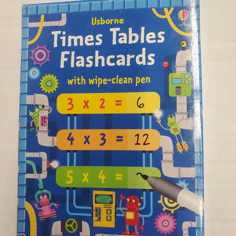 Times Tables Flashcards, Size: Flashcards, Item: NEW
