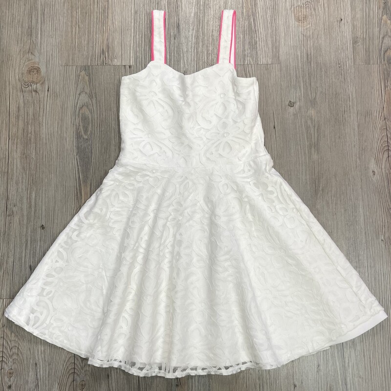 Sally Miller Dress, White, Size: 10Y