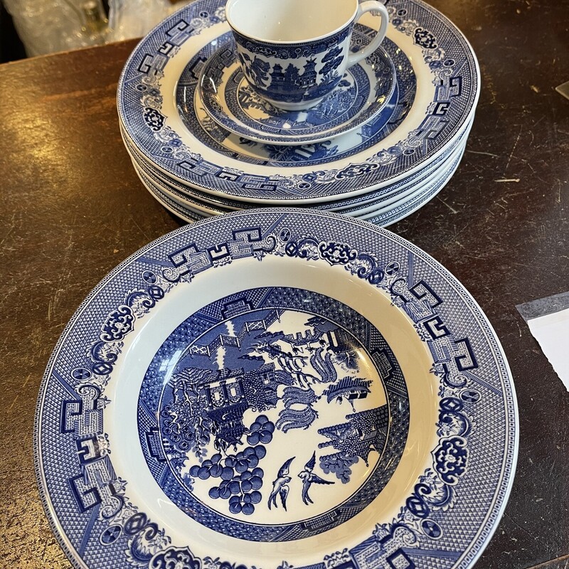Svc 6 Johnson Blue Willow