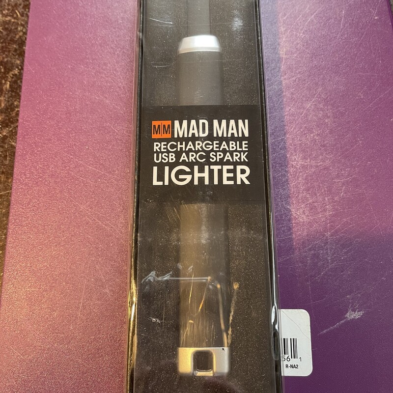 Bk Usb Arc Lighter, Mad Men, Size: None