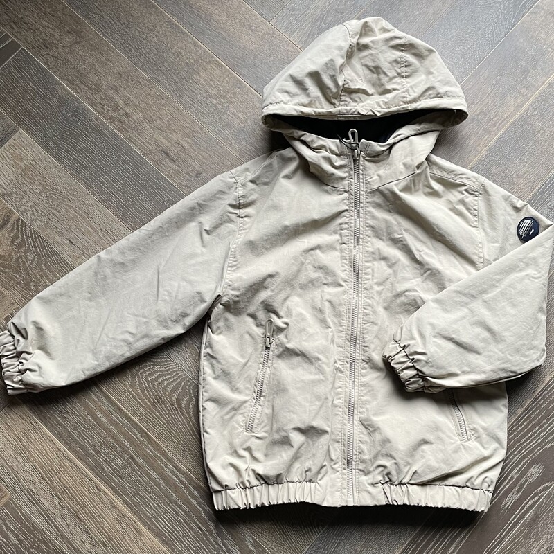 Zara Lined Jacket, Beige, Size: 7Y