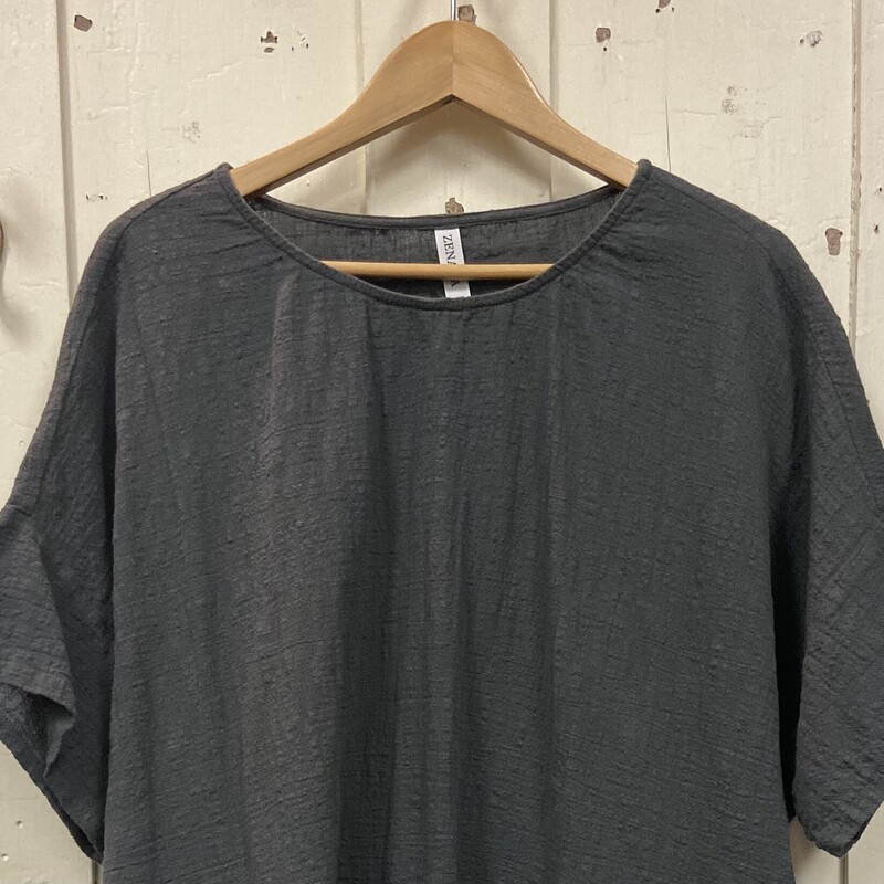 Grey 100% Cotton Top