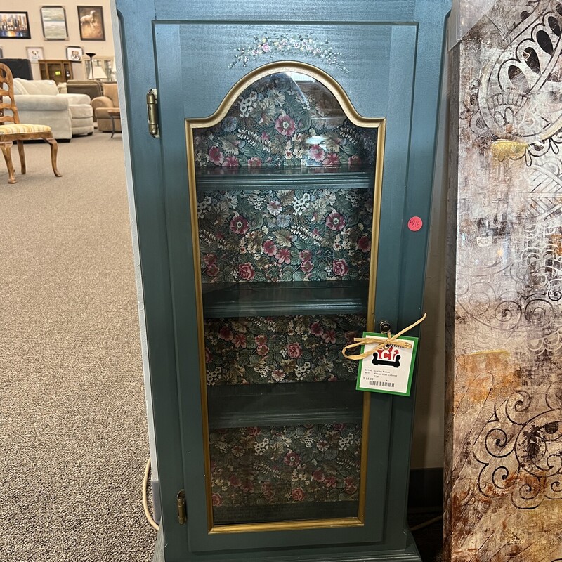 Floral Wall Cabinet