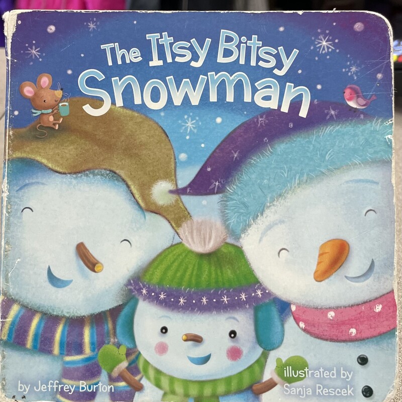 The Itsy Bitsy Snowman, Multi, Size: Boardbook