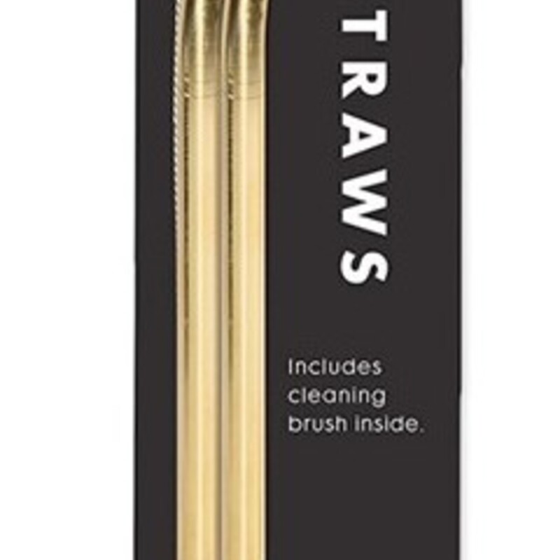 Gold Straw Set