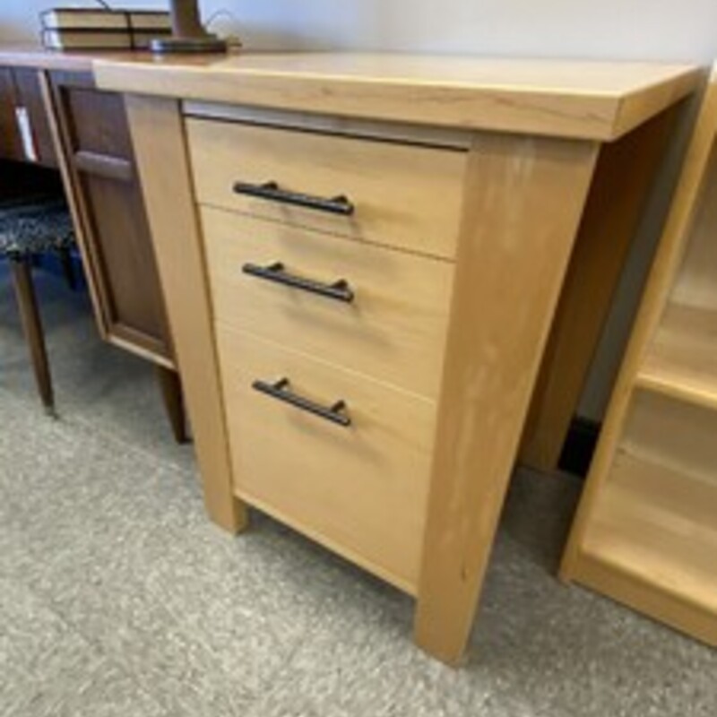 3 Drawer Side Table