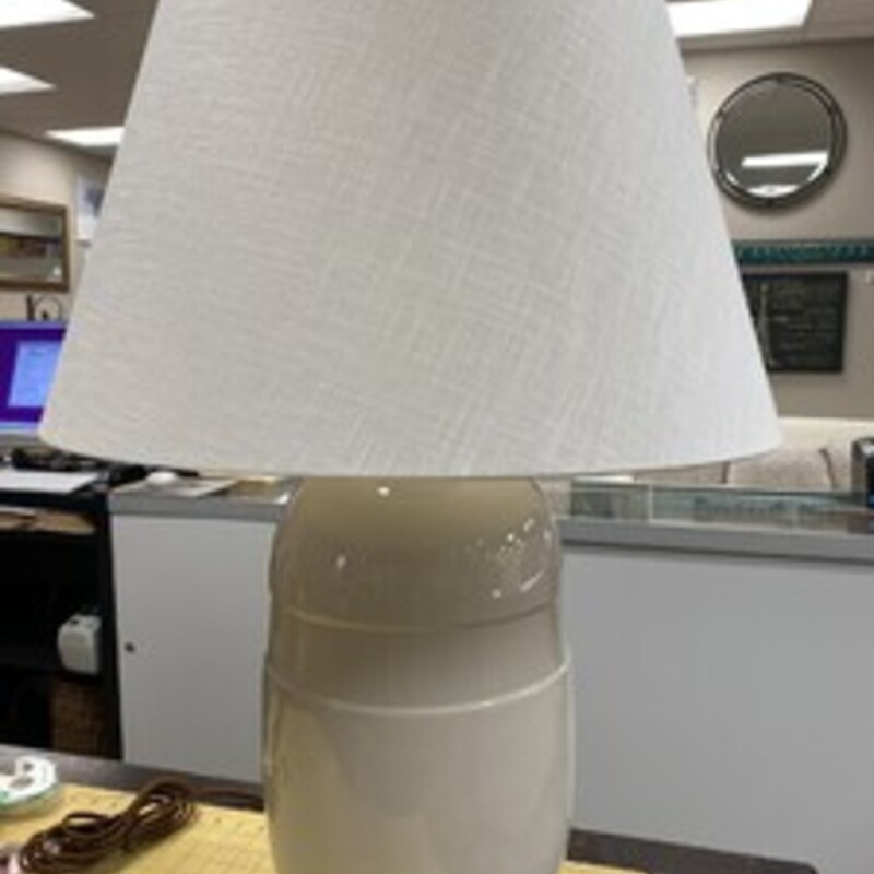 Modern Pottery Lamp