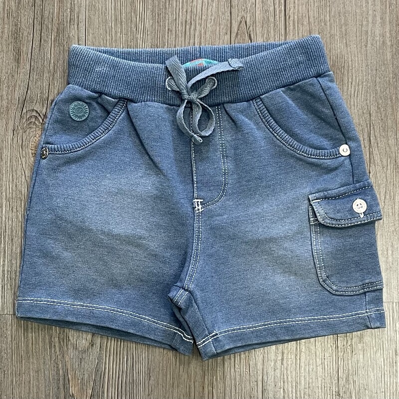 Boboli Shorts - 390046, Blue, Size: 12M