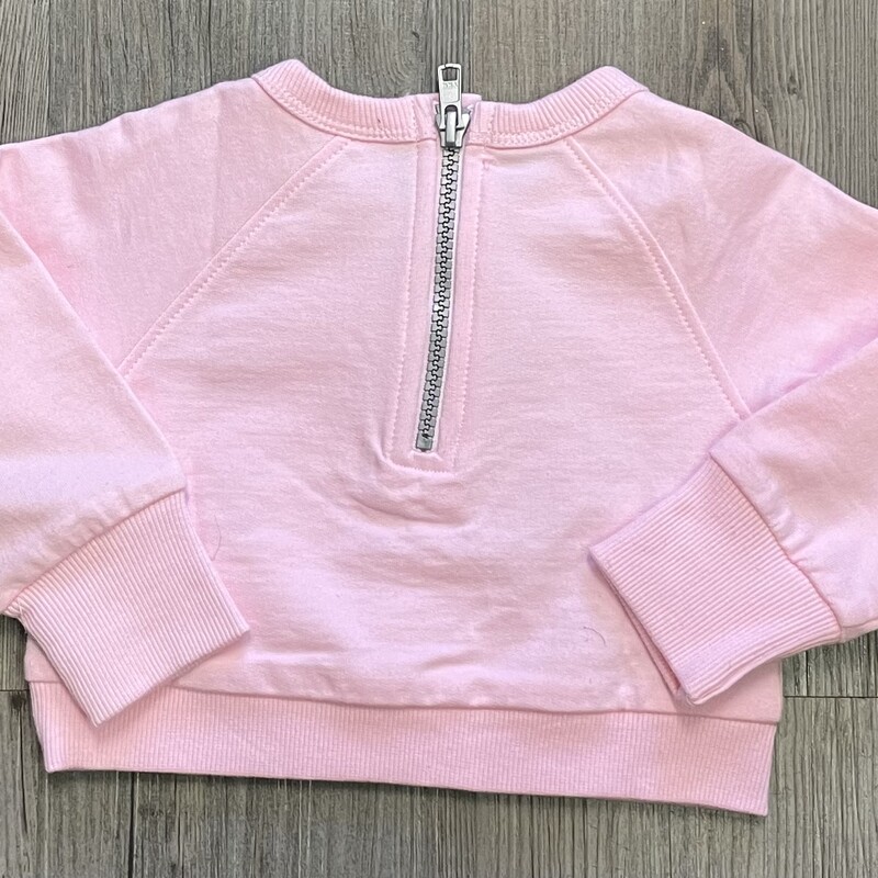 Boboli Sweat Shirt - 3810, Pink, Size: 12M<br />
Love/Peace