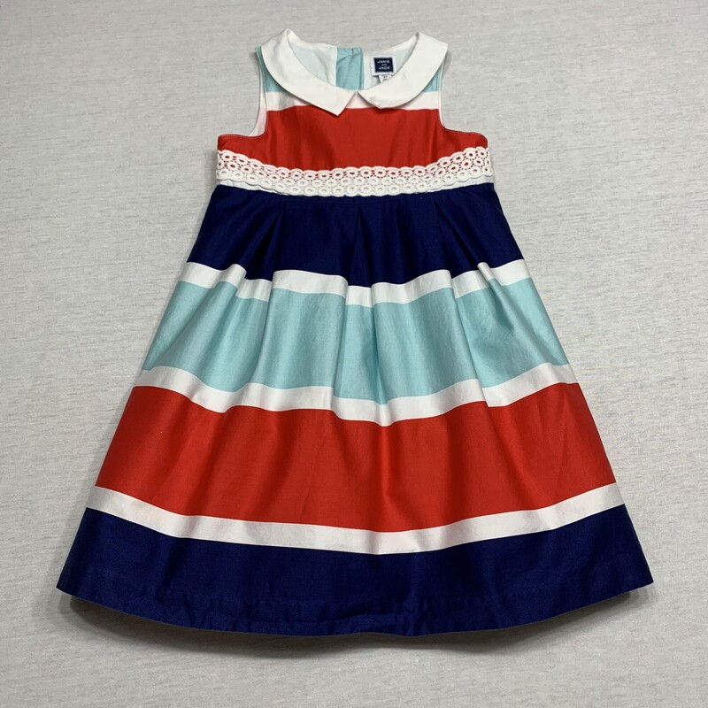 Polished cotton special occasion dress with petticoat lining
