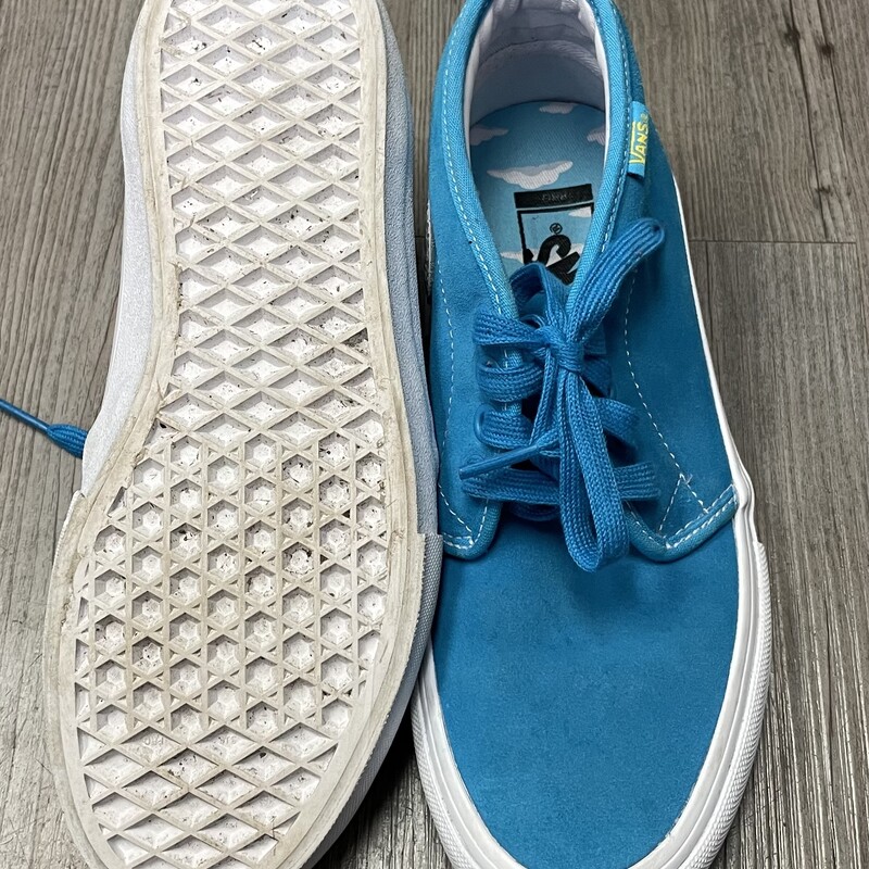 Vans Pro Skateboard Shoes, Blue, Size:<br />
5Y Men<br />
7Y Women