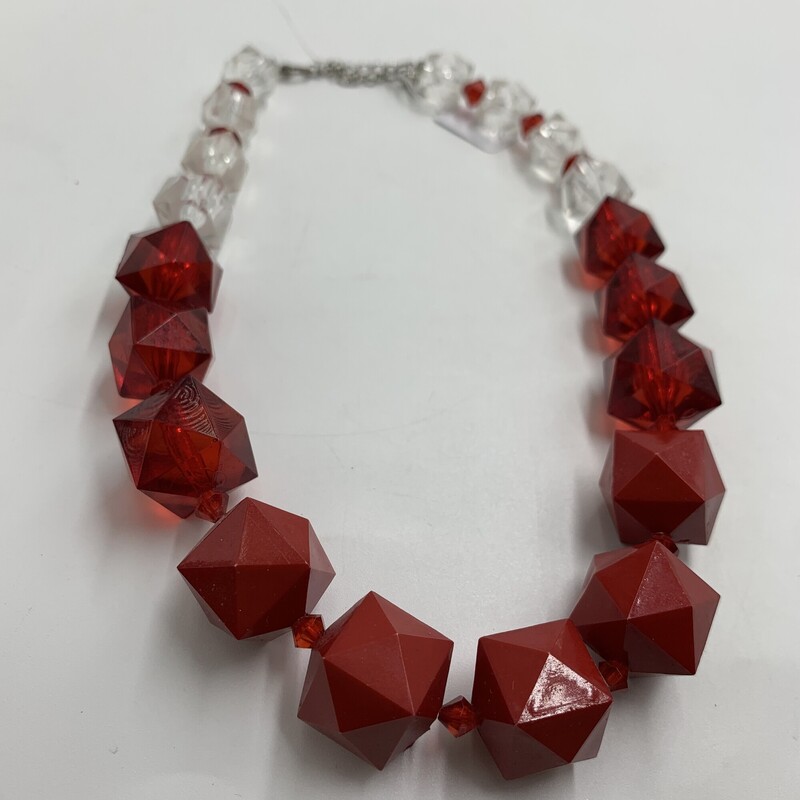 Neckalce, Red, Size: None