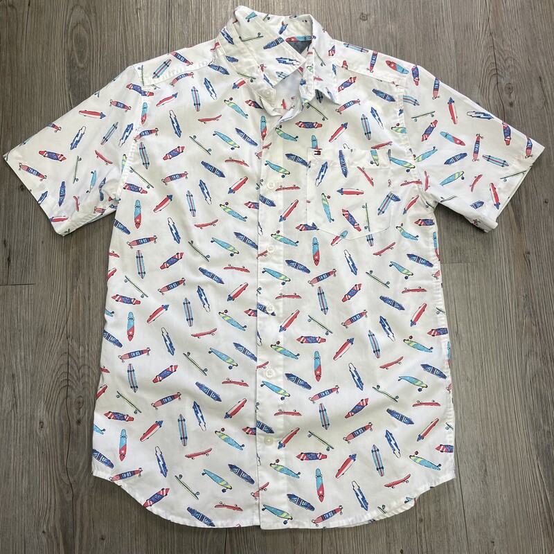 Tommy Shirt, Multi, Size: 14-16Y