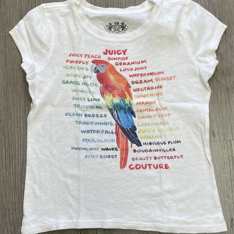 Juicy Couture Tee, Multi, Size: 6Y