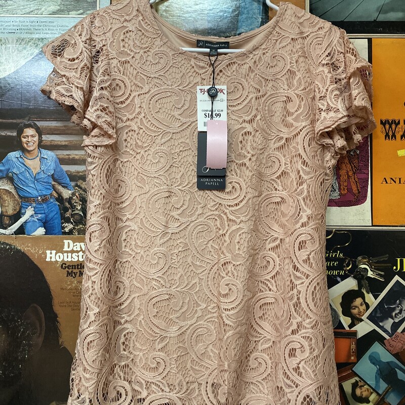 ADRIANNA PAPELL, Pink, Size: M BRAND NEW WITH TAGS ORIGINALLY PRICED $16.99