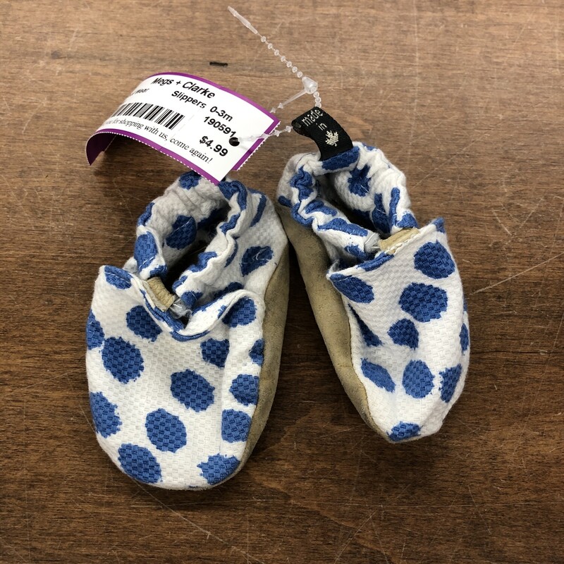 MM, Size: 0-3m, Item: Slippers