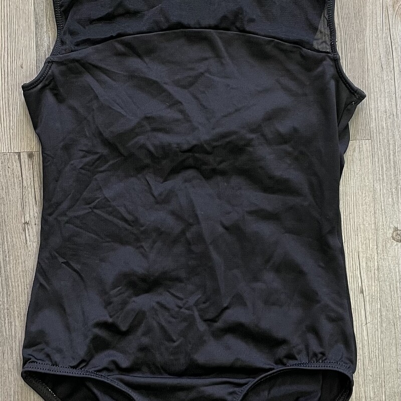 Motionwear Leotard, Black, Size: 12-14Y