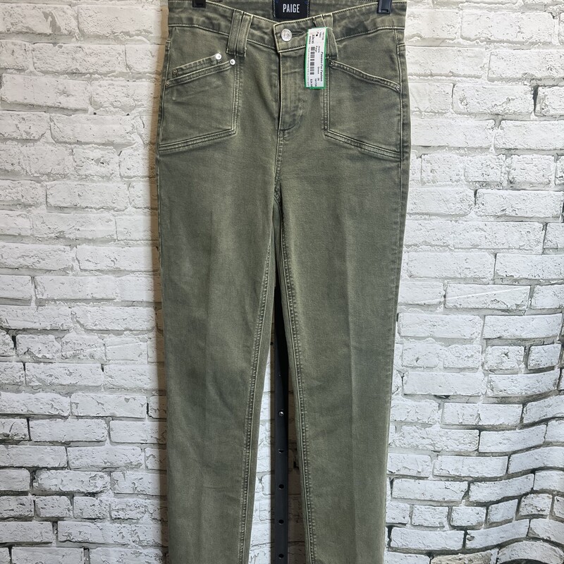 Paige, Green, Size: 26
