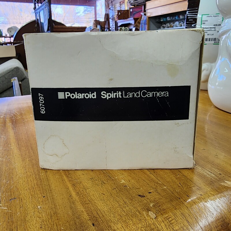Polaroid Spirit Land Camera, In Box, Size: 600