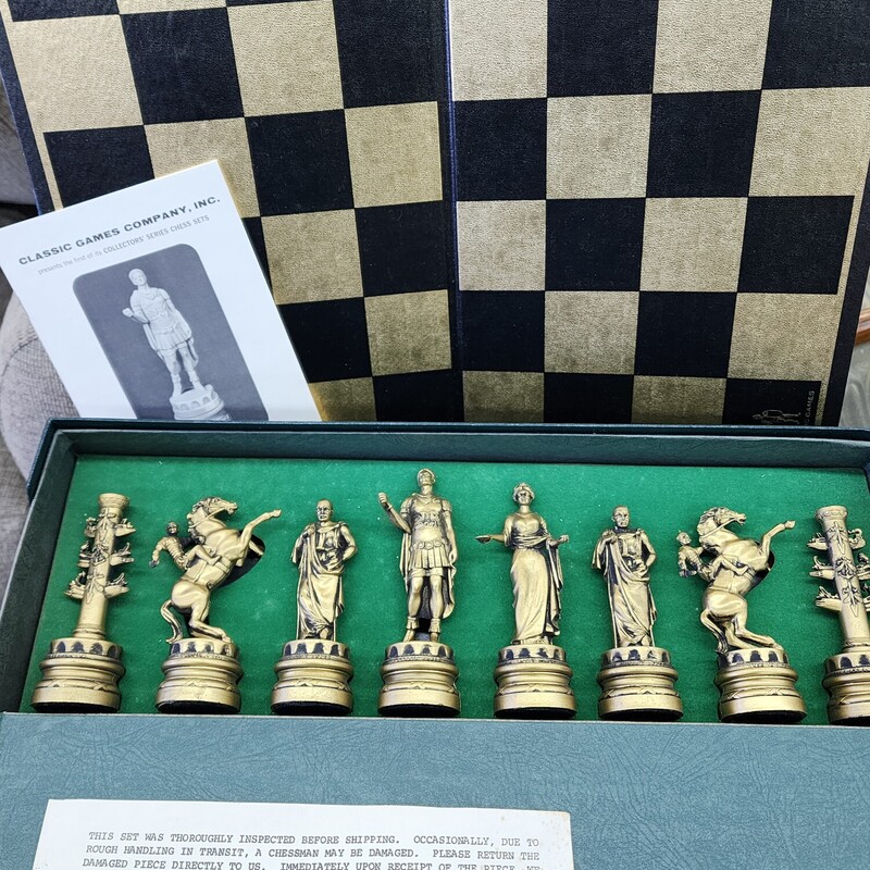 Ancient Rome Chess Set, Edition, Size: Complete