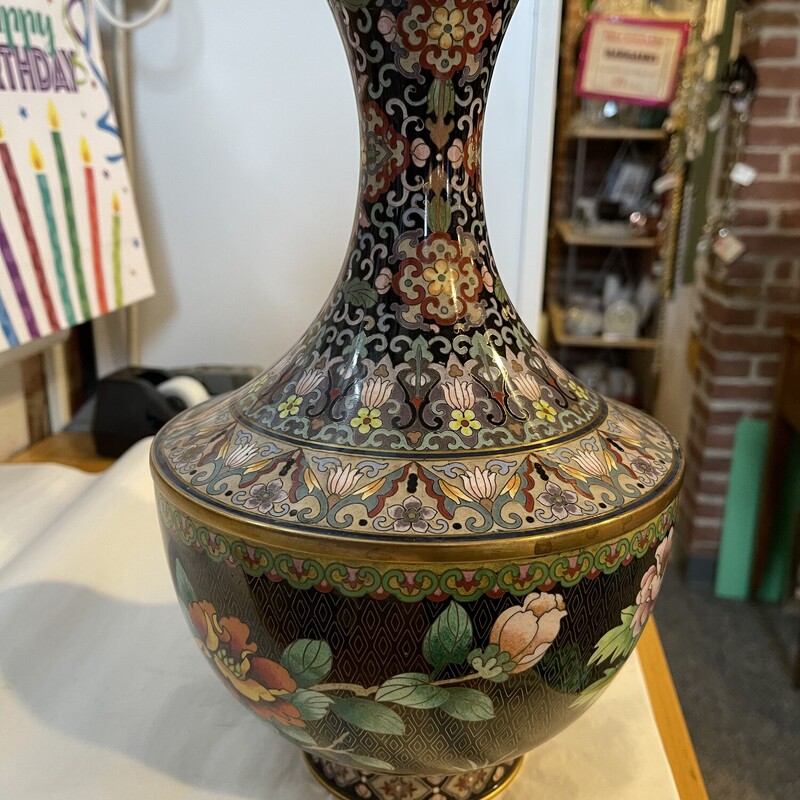 Chinese Cloisonne Vase