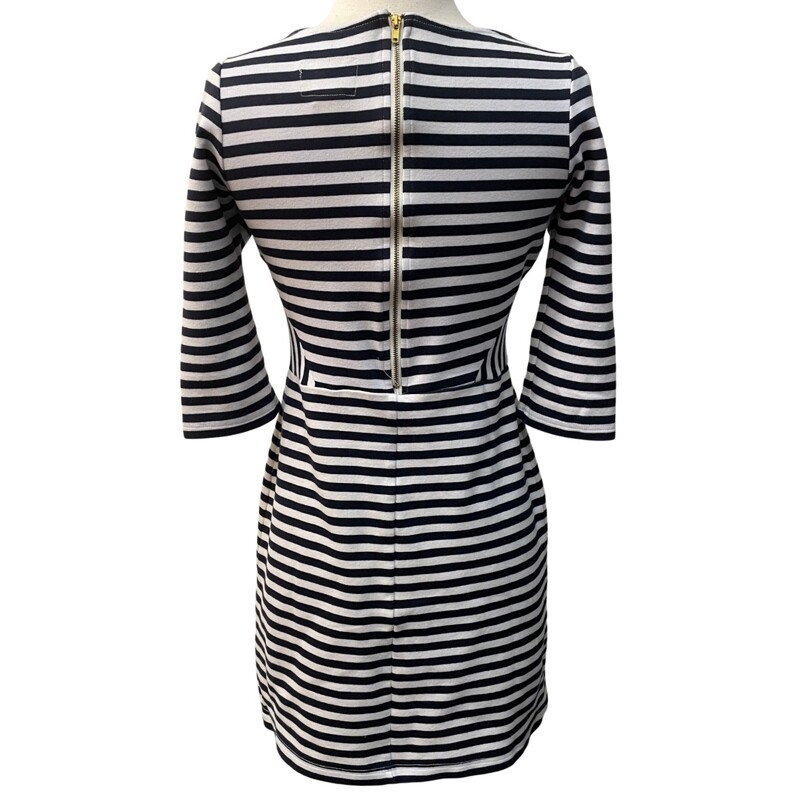 Anthropologie Striped Tabitha Marin Dress<br />
Navy and White<br />
Size: 2