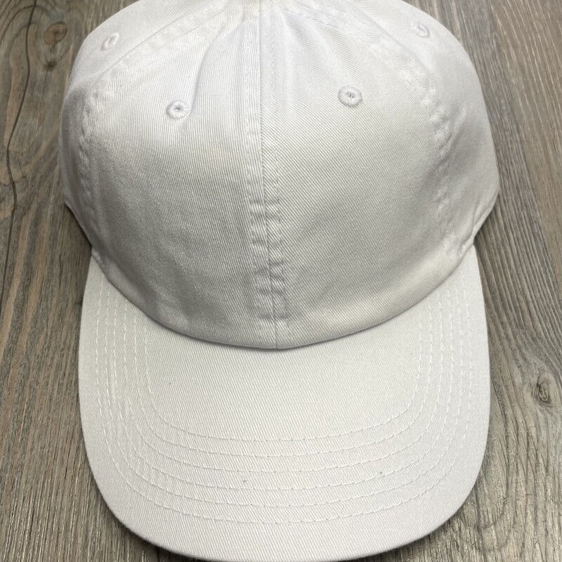 Adjustable Baseball Cap, White, Size: One Size
NEW!
100% Cotton