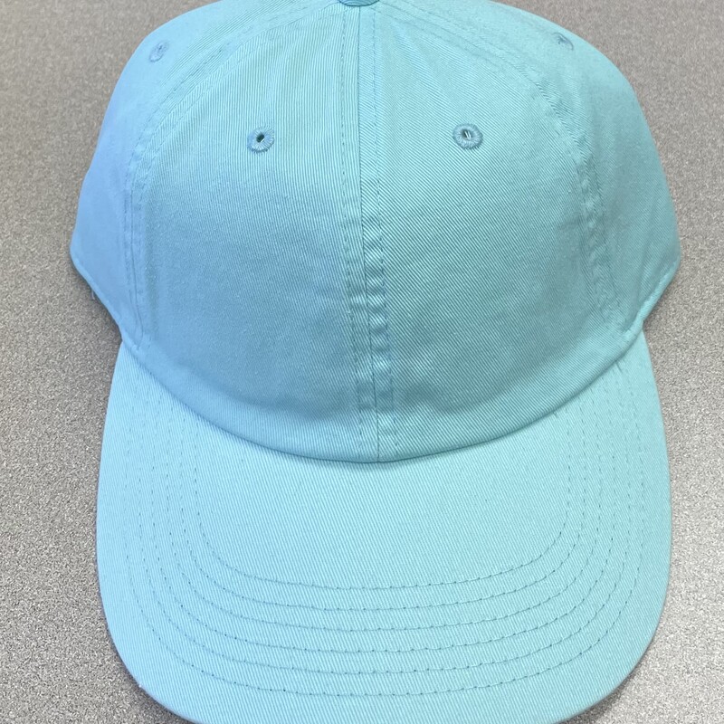 Adjustable Baseball Cap, Aqua, Size: One Size
NEW!
100% Cotton