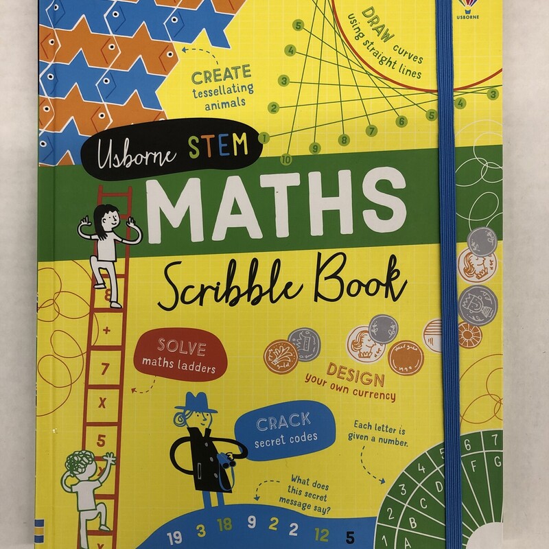 Stem Maths Scribble Book, Size: Education, Item: NEW