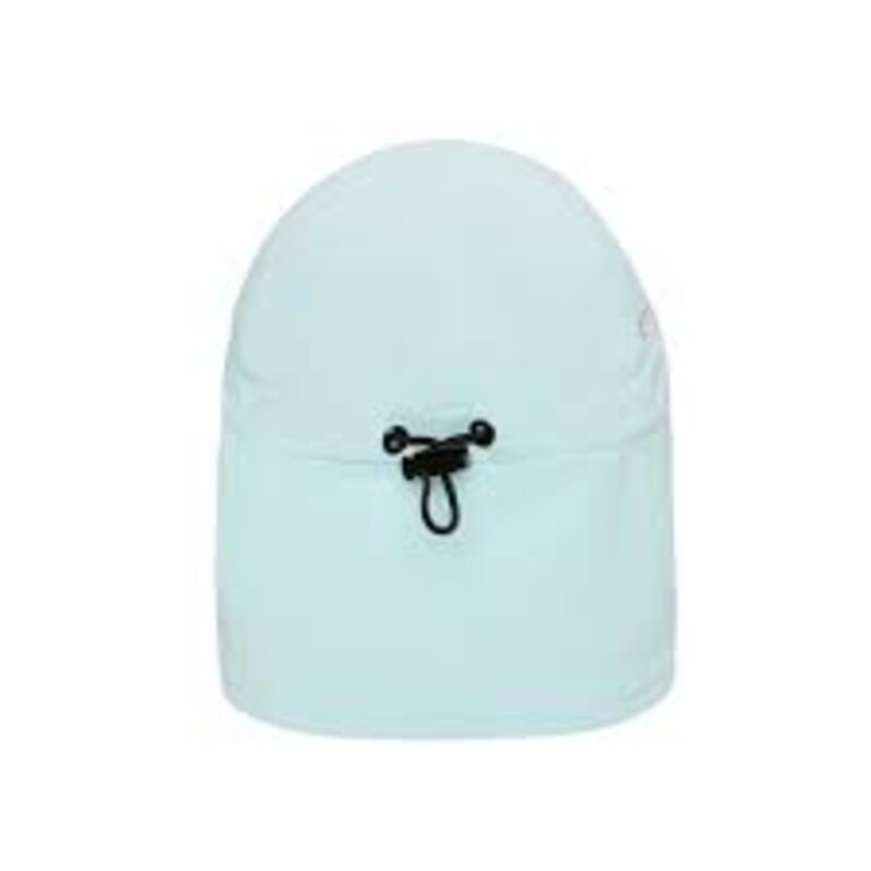 STONZ Flap Cap, Haze Blue, Size: 1-3Y<br />
Keep your little explorer protected and burn-free with our baby Flap Cap. Made with non-toxic, tightly-woven fabric, so you don’t need to use sunscreen to keep them protected:  just put on their hat and they’re ready to go! Their skin and the environment will thank you.<br />
Non-toxic UV protection: No need to use harsh sunscreens. The tightly-woven fabric provides complete UPF 50 protection for your child.<br />
<br />
Perfect fit that stays on: Thanks to the adjustable toggle closure, this versatile flap-hat fits any child. And stays on all day long!<br />
<br />
Soft & comfortable: With a super-soft fabric and breathable mesh lining, your little one will stay fresh and cool regardless of the weather.<br />
<br />
Machine washable: Got a little ice cream on it? No worries, wash inside out in cold water, on delicate cycle & hang to dry or tumble dry without hea