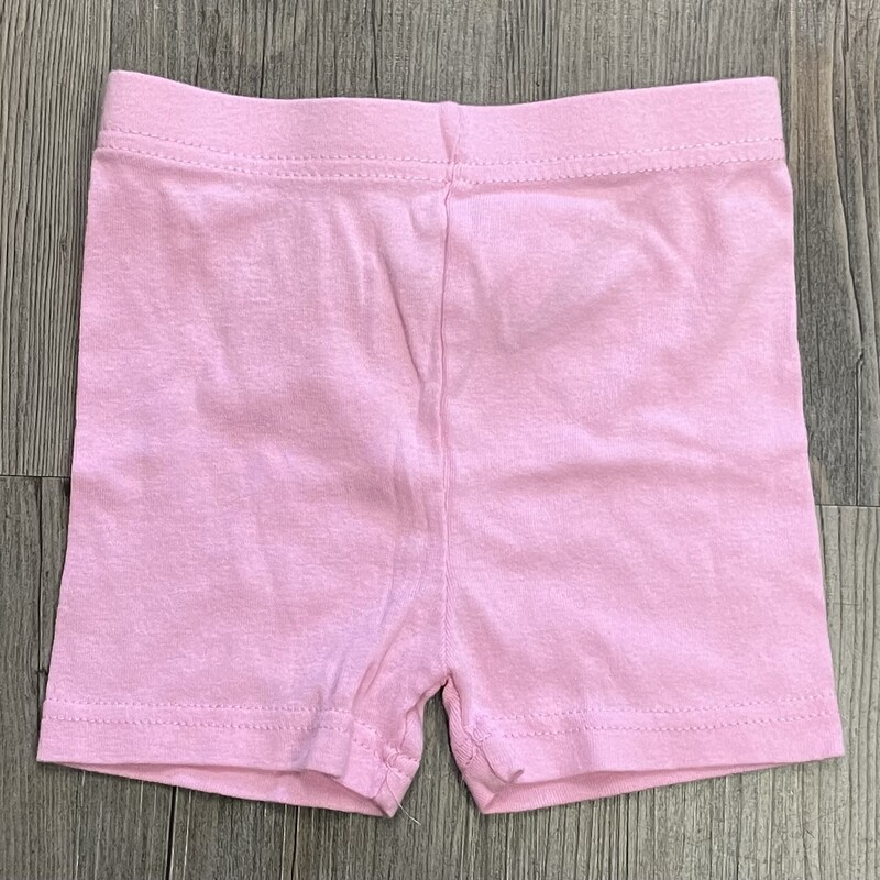 Cotton Shorts, Pink, Size: 4Y