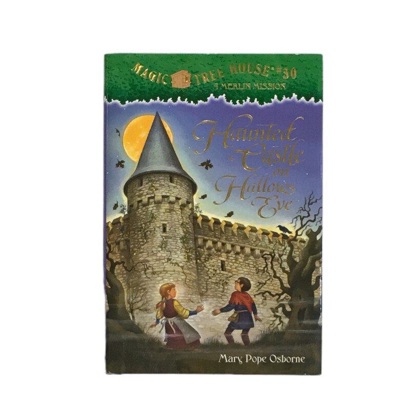 Magic Tree House #30, Book; Haunted Castle on Hallows Eve, A Merlin Mission

Located at Pipsqueak Resale Boutique inside the Vancouver Mall or online at:

#resalerocks #pipsqueakresale #vancouverwa #portland #reusereducerecycle #fashiononabudget #chooseused #consignment #savemoney #shoplocal #weship #keepusopen #shoplocalonline #resale #resaleboutique #mommyandme #minime #fashion #reseller                                                                                                                                      All items are photographed prior to being steamed. Cross posted, items are located at #PipsqueakResaleBoutique, payments accepted: cash, paypal & credit cards. Any flaws will be described in the comments. More pictures available with link above. Local pick up available at the #VancouverMall, tax will be added (not included in price), shipping available (not included in price, *Clothing, shoes, books & DVDs for $6.99; please contact regarding shipment of toys or other larger items), item can be placed on hold with communication, message with any questions. Join Pipsqueak Resale - Online to see all the new items! Follow us on IG @pipsqueakresale & Thanks for looking! Due to the nature of consignment, any known flaws will be described; ALL SHIPPED SALES ARE FINAL. All items are currently located inside Pipsqueak Resale Boutique as a store front items purchased on location before items are prepared for shipment will be refunded.