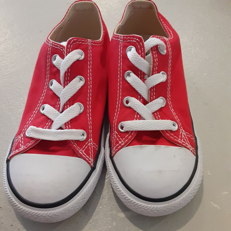 *Converse Red, Size: 10