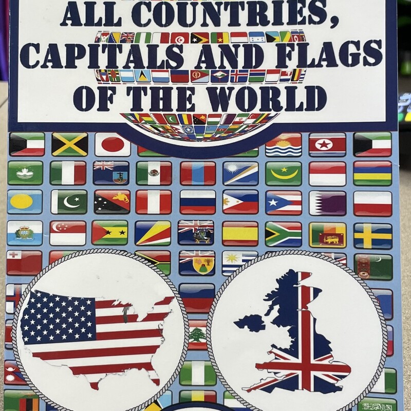 Capitals And Flags, Multi, Size: Paperback