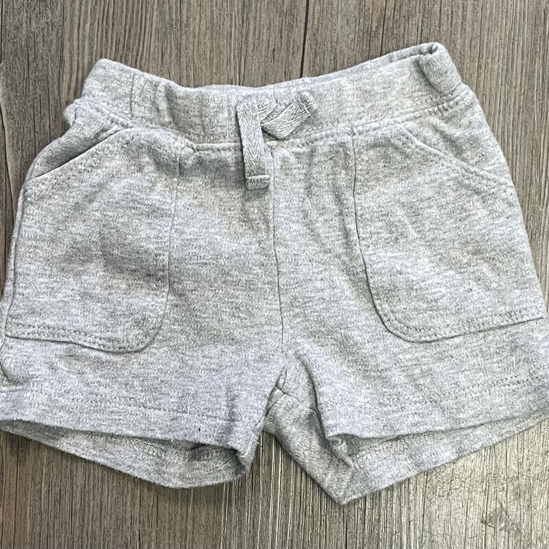 Carters Shorts, Grey, Size: 6M