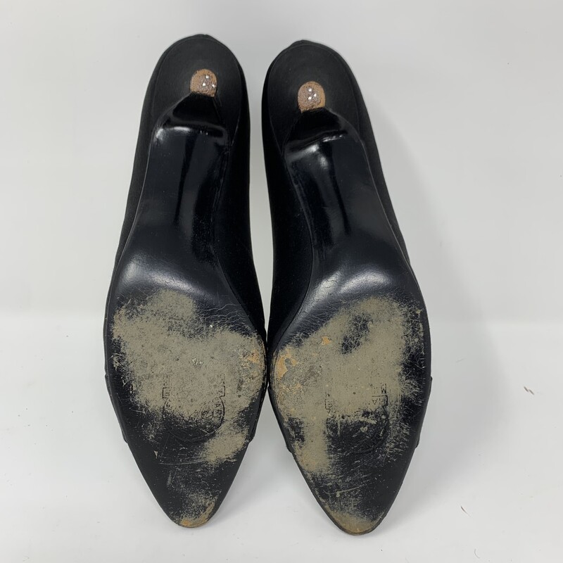 Vintage Belgian Shoes, Black, Size: 7.5