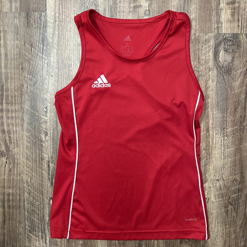 Adidas T-Back Workout Tan, Red, Size: Adult S