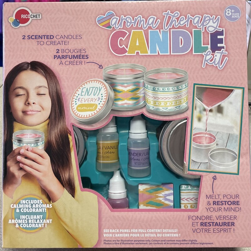 Aroma Therapy Candle Kit, Multi, Size: NEW