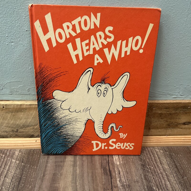 Horton Hears A Who 1954, Orange, Size: Book