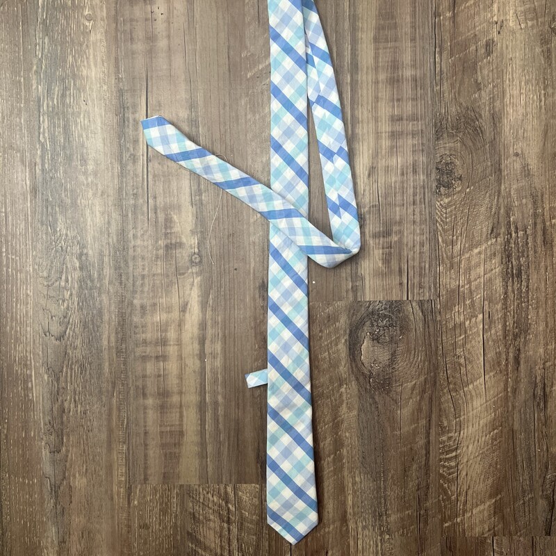 Toddler Tie Blue Plaid, Blue, Size: Toddler OS
crewcuts