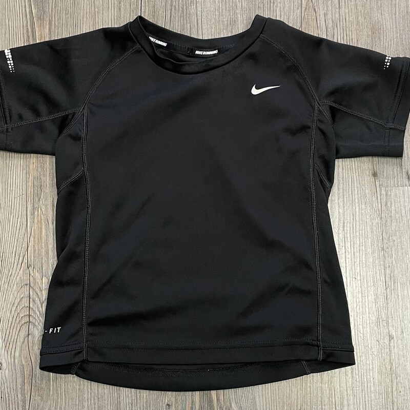 Nike Active Tee, Black, Size: 5Y