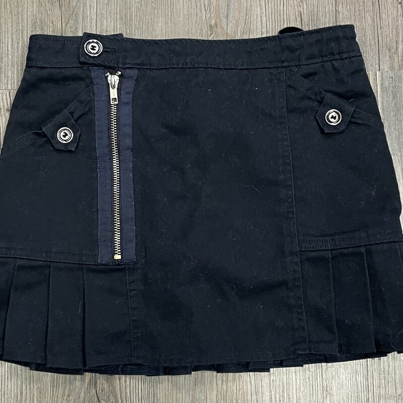 Lily Wicket Skirt, Navy, Size: 6Y