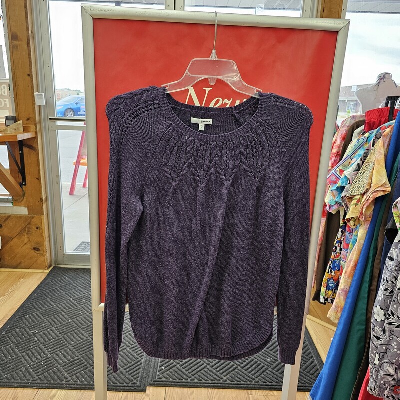 SONOMA SWEATER, PURPLEE, Size: Small