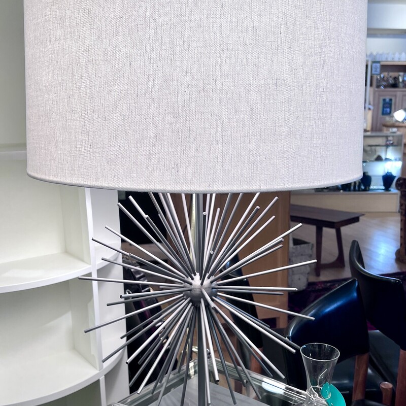 Spike Base Table Lamp
Size: 30H
